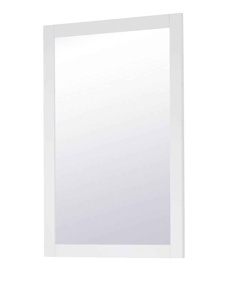 Elegant Lighting VM22436WH Mirror, White