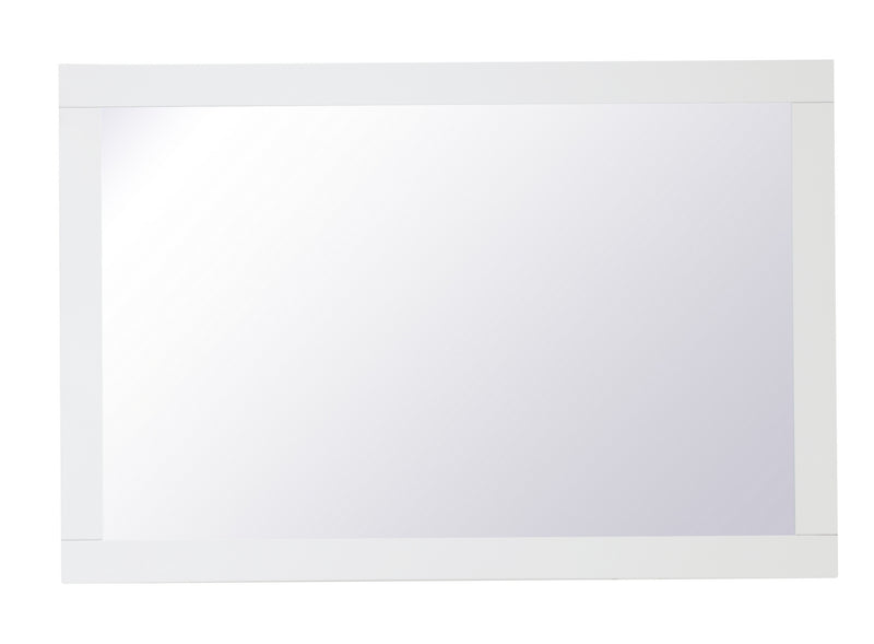 Elegant Lighting VM22436WH Mirror, White