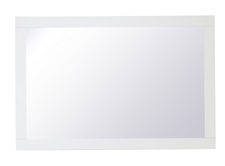 Elegant Lighting VM22436WH Mirror, White
