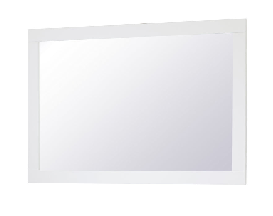 Elegant Lighting VM22436WH Mirror, White