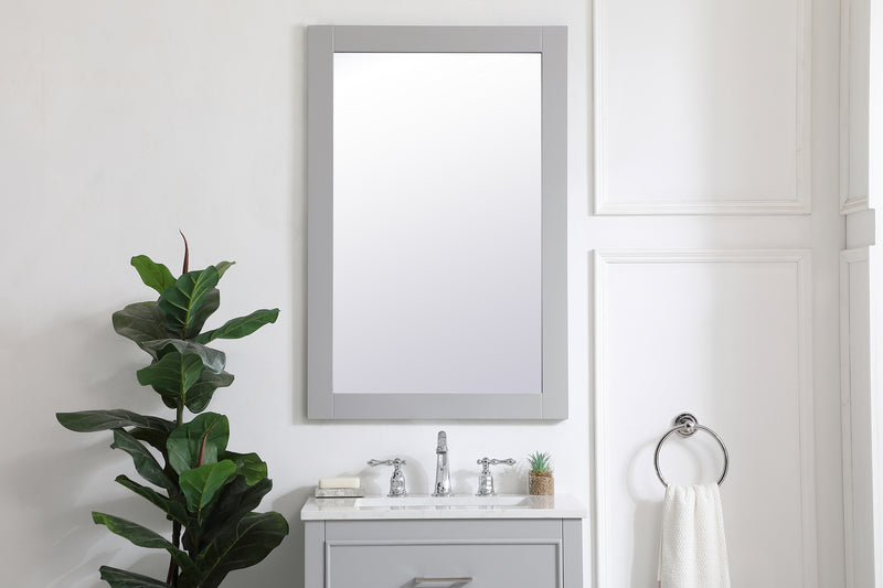 Elegant Lighting VM22436GR Mirror, Grey