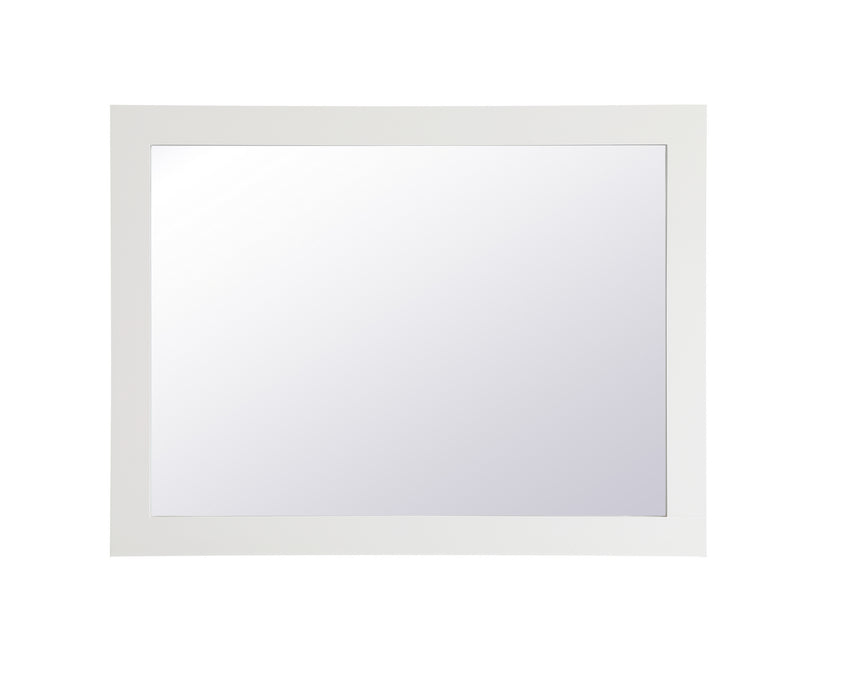 Elegant Lighting VM22736WH Mirror, White