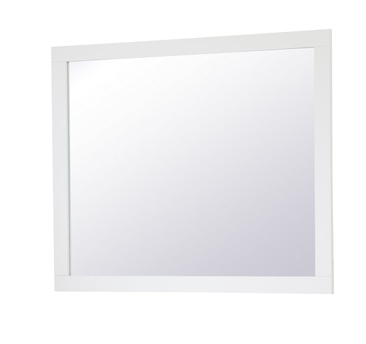Elegant Lighting VM23036WH Mirror, White