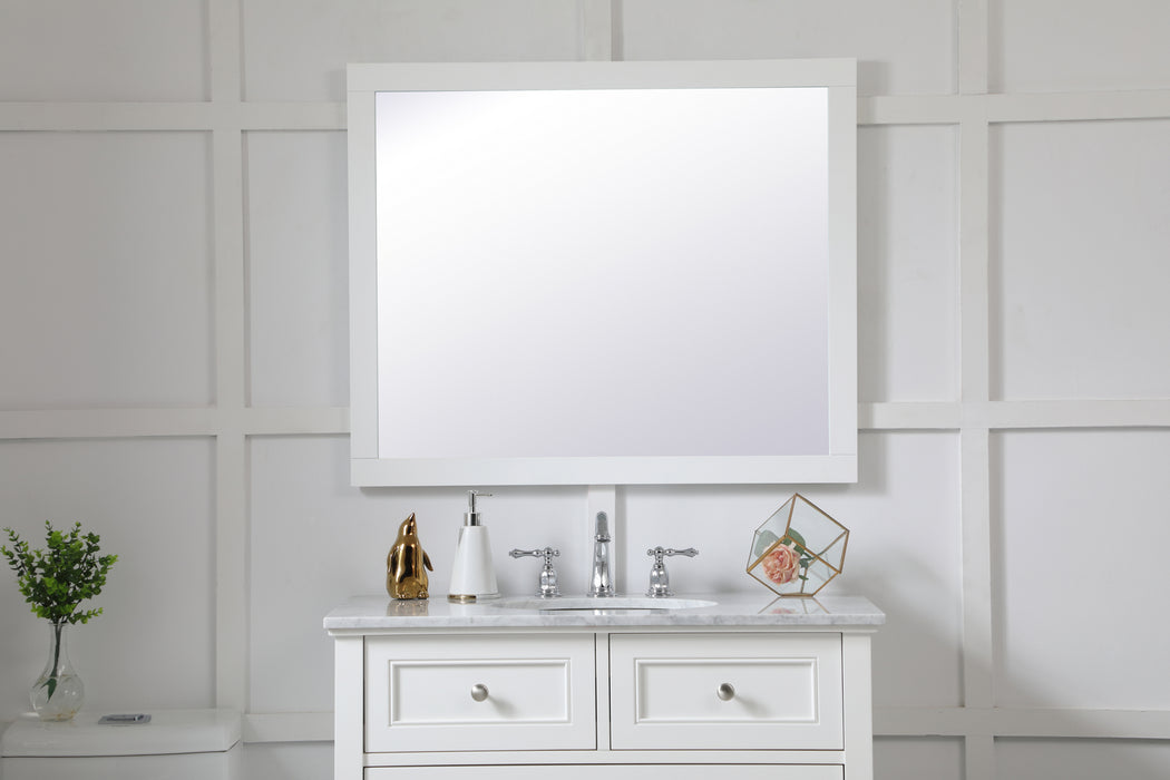 Elegant Lighting VM23036WH Mirror, White