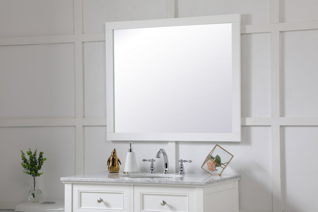 Elegant Lighting VM23036WH Mirror, White