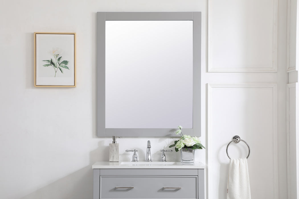 Elegant Lighting VM23036GR Mirror, Grey