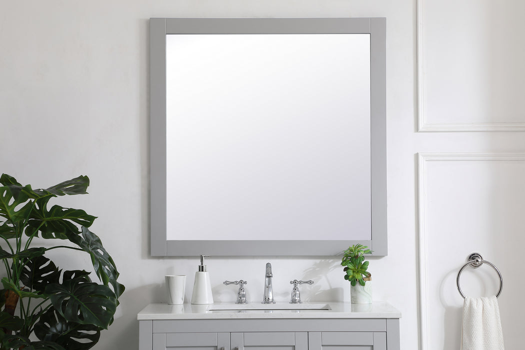 Elegant Lighting VM23636GR Mirror, Grey