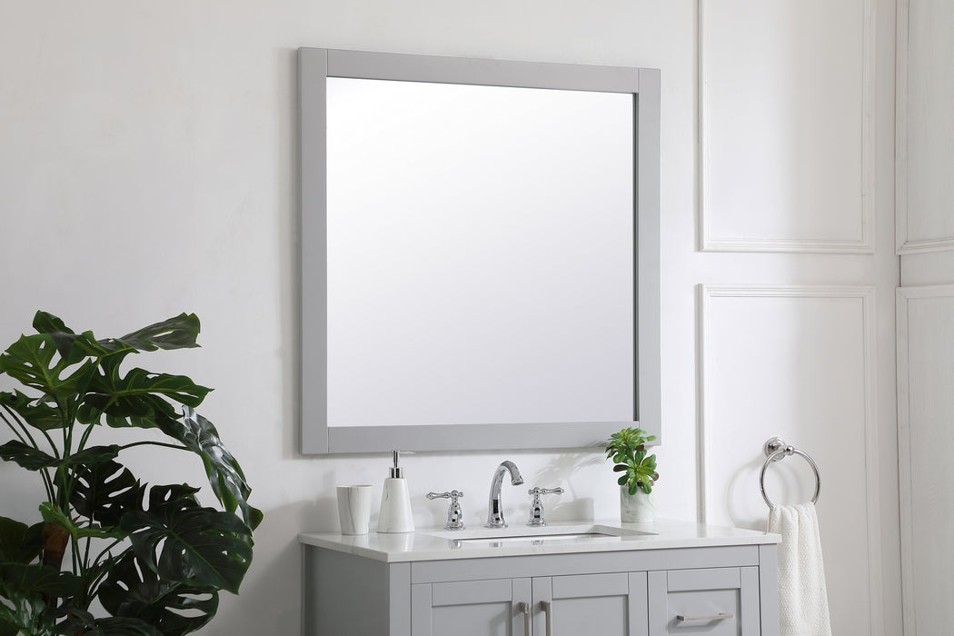 Elegant Lighting VM23636GR Mirror, Grey