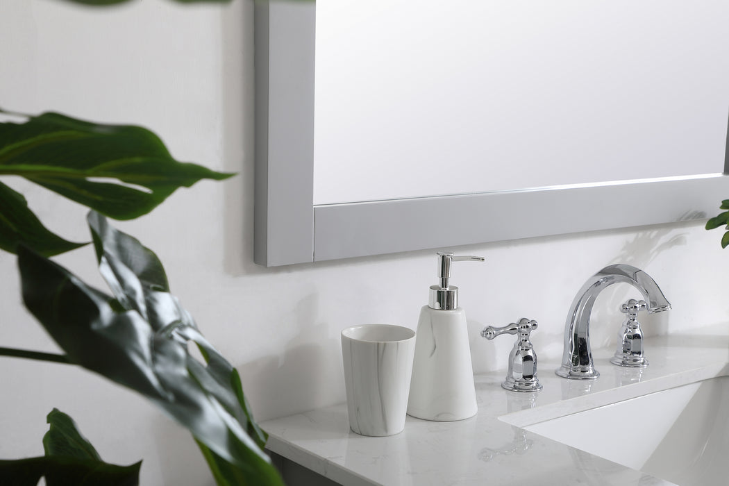 Elegant Lighting VM23636GR Mirror, Grey