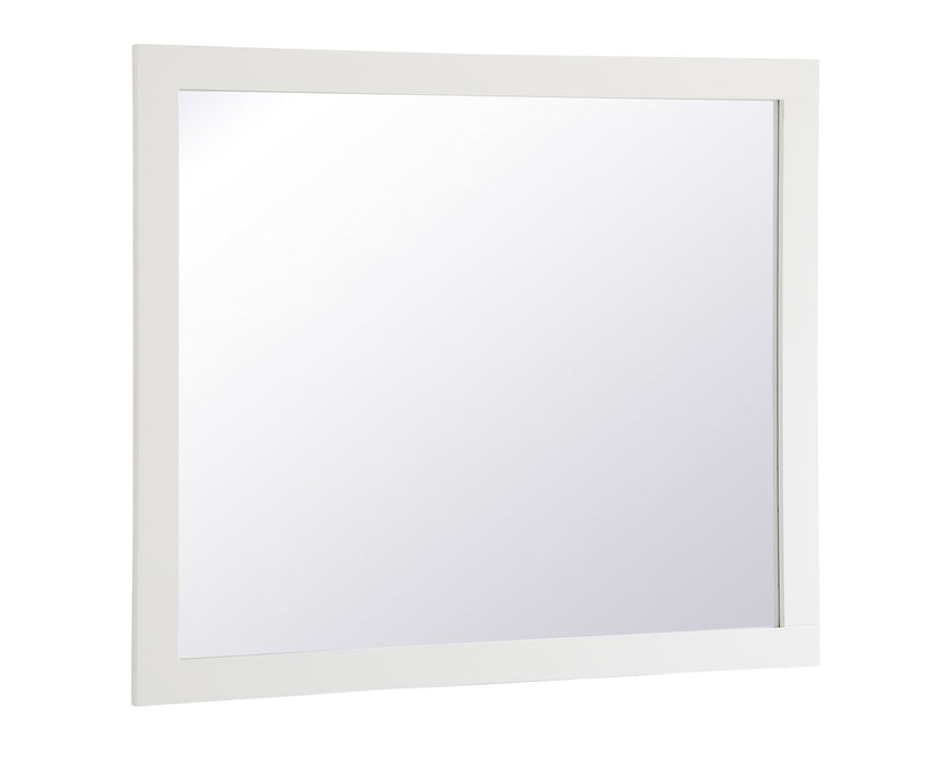 Elegant Lighting VM24236WH Mirror, White