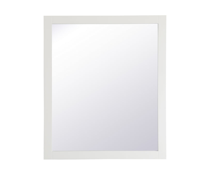 Elegant Lighting VM24236WH Mirror, White