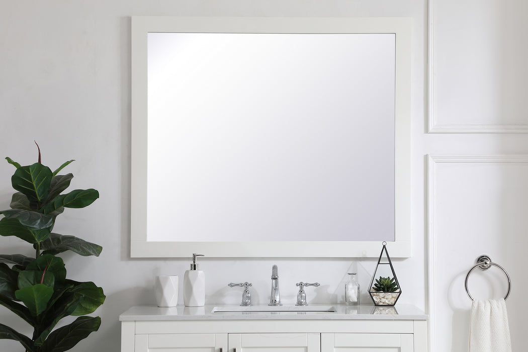 Elegant Lighting VM24236WH Mirror, White