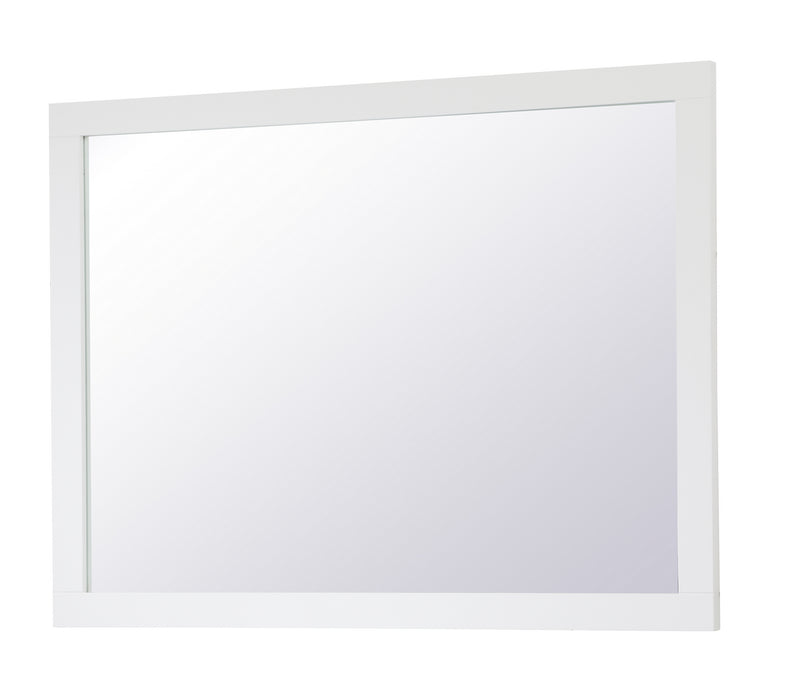 Elegant Lighting VM24836WH Mirror, White