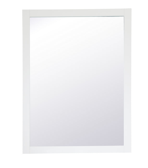 Elegant Lighting VM24836WH Mirror, White