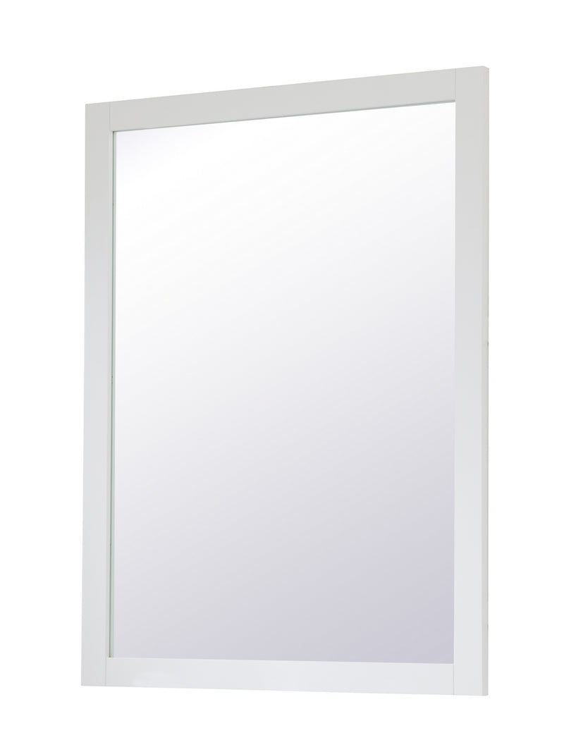 Elegant Lighting VM24836WH Mirror, White