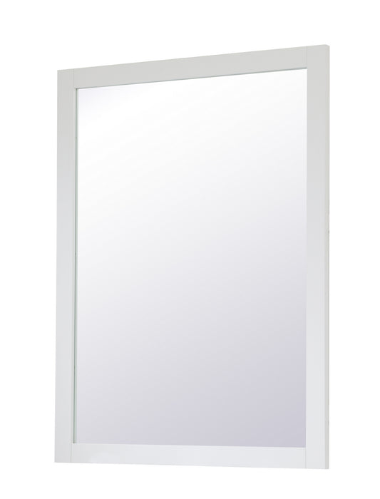 Elegant Lighting VM24836WH Mirror, White