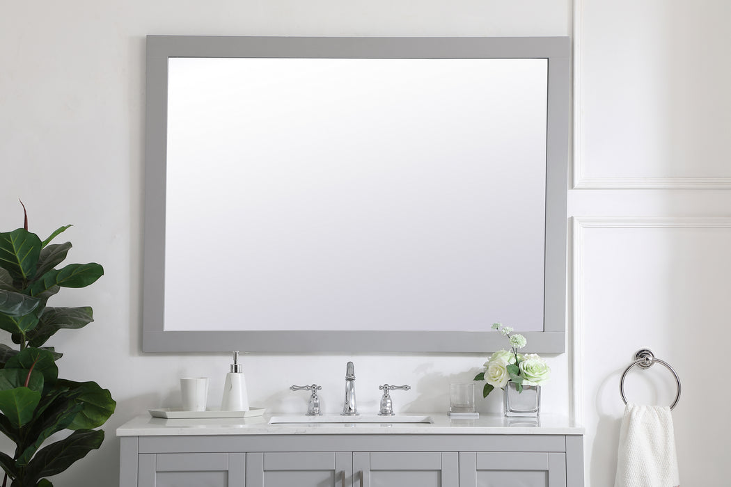 Elegant Lighting VM24836GR Mirror, Grey
