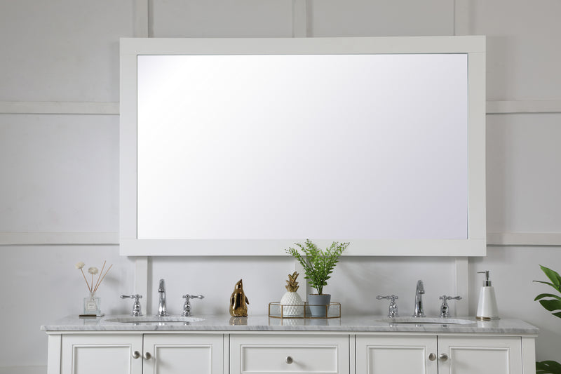 Elegant Lighting VM26036WH Mirror, White