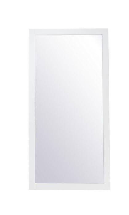Elegant Lighting VM27236WH Mirror, White