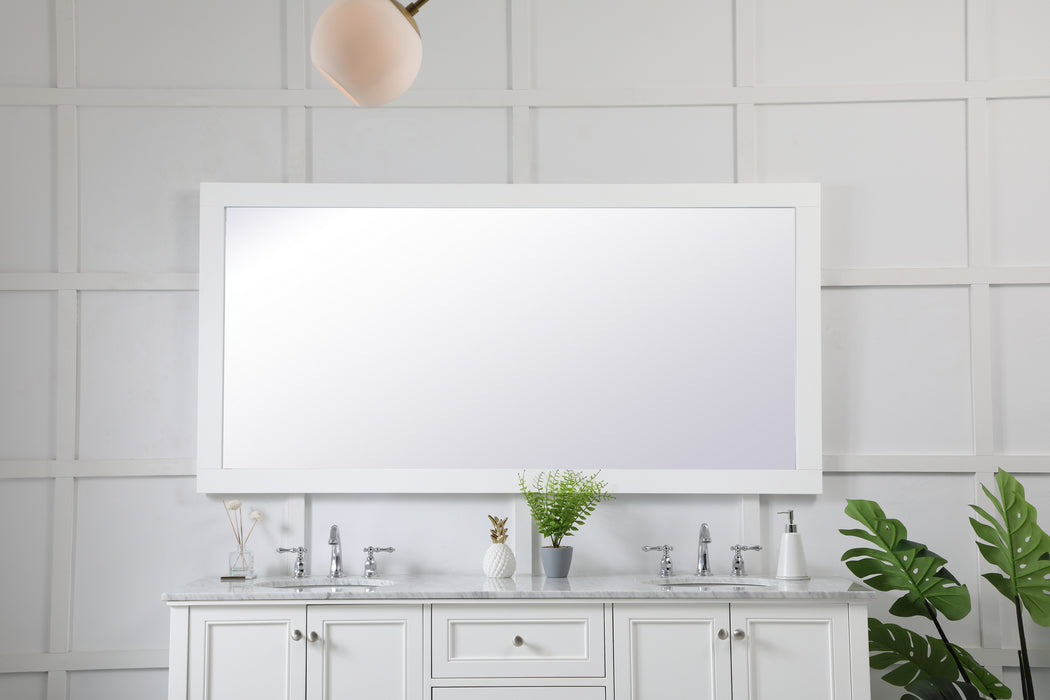 Elegant Lighting VM27236WH Mirror, White