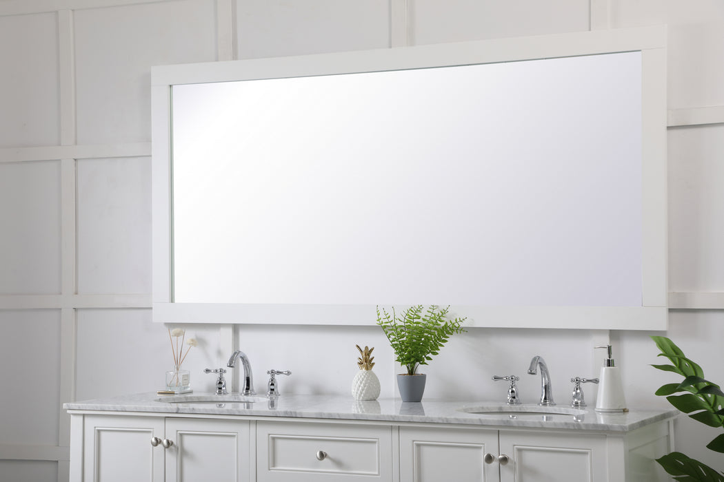 Elegant Lighting VM27236WH Mirror, White