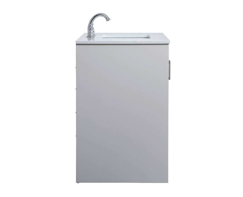 Elegant Lighting VF17036GR Single Bathroom Vanity, Grey