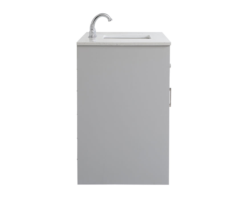 Elegant Lighting VF17048GR Single Bathroom Vanity, Grey