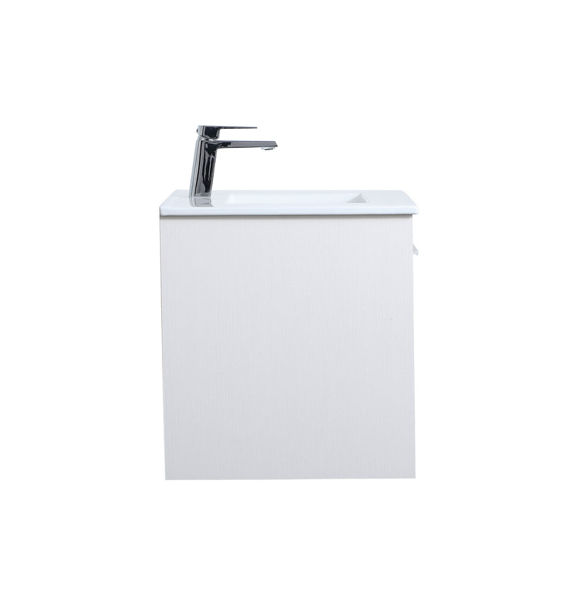 Elegant Lighting VF43030WH Single Bathroom Floating Vanity, White