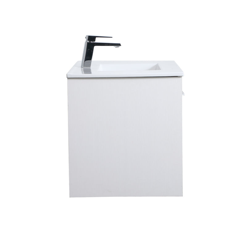 Elegant Lighting VF43036WH Single Bathroom Floating Vanity, White