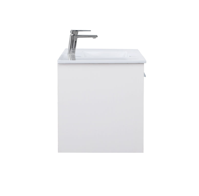 Elegant Lighting VF43040WH Single Bathroom Floating Vanity, White