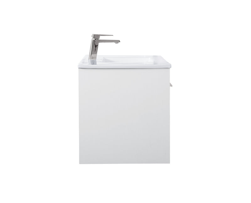 Elegant Lighting VF44040WH Single Bathroom Floating Vanity, White