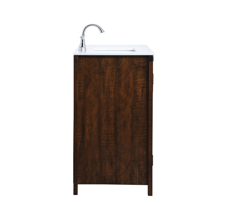 Elegant Lighting VF90236EX Single Bathroom Vanity, Expresso