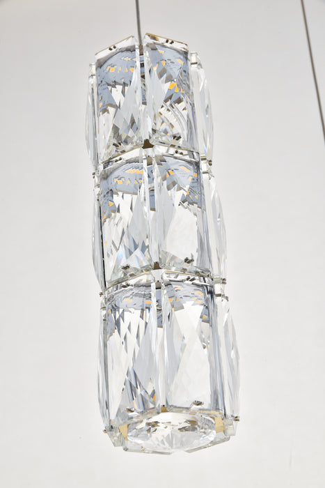 Elegant Lighting 3500D3RG LED Pendant, Gold