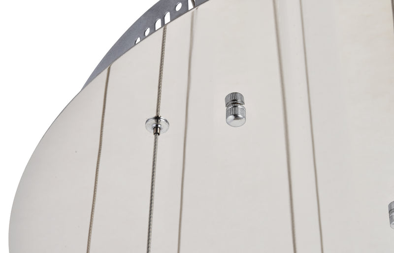 Elegant Lighting 3500D28C LED Pendant, Chrome