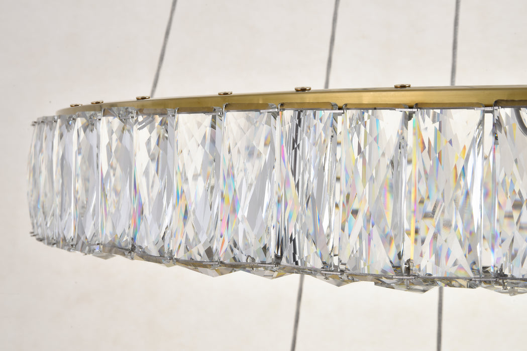 Elegant Lighting 3503G41G LED Chandelier, Gold