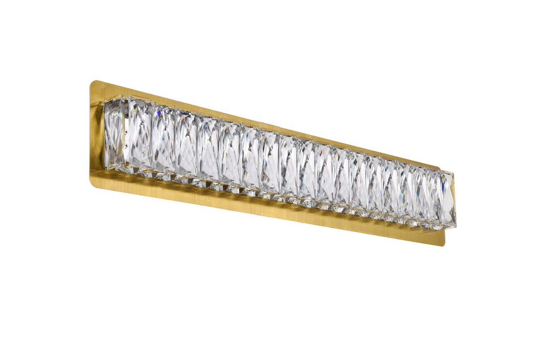 Elegant Lighting 3502W24G LED Wall Sconce, Gold