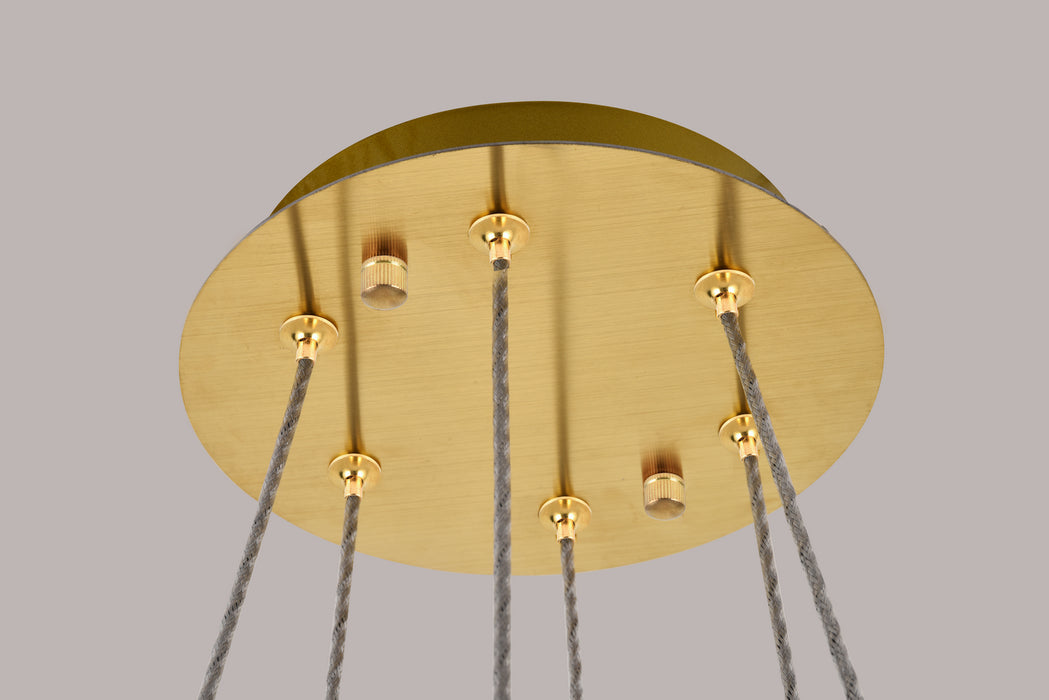 Elegant Lighting 3503G18G LED Pendant, Gold