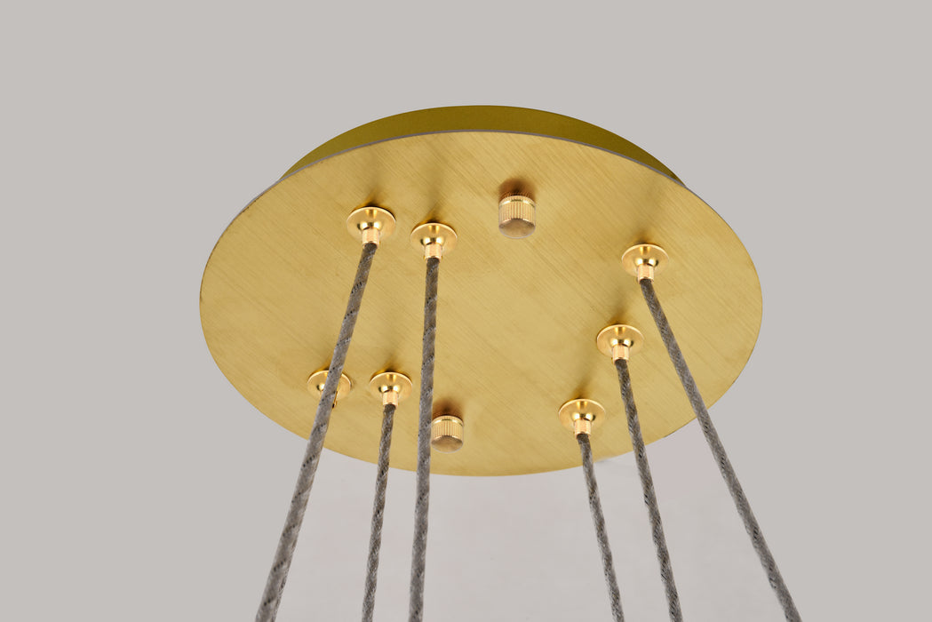 Elegant Lighting 3503G24G LED Pendant, Gold