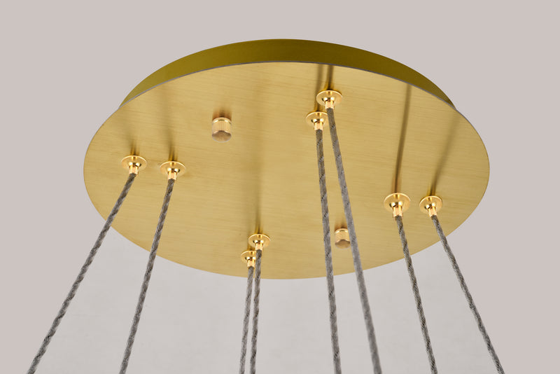 Elegant Lighting 3503G32G LED Pendant, Gold