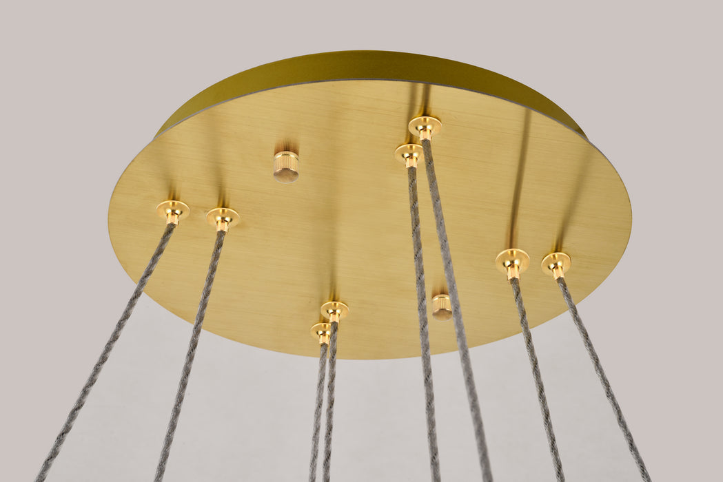 Elegant Lighting 3503G32G LED Pendant, Gold