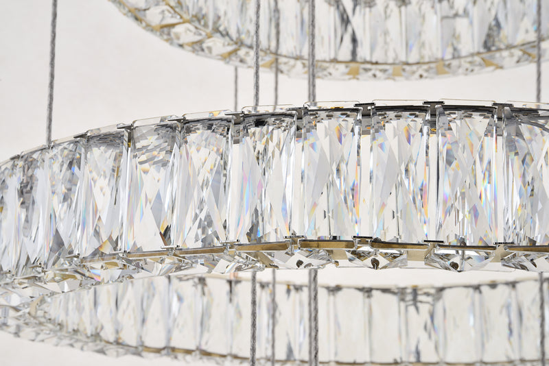 Elegant Lighting 3503G5LG LED Pendant, Gold