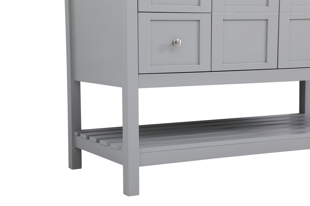 Elegant Lighting VF16448GR Single Bathroom Vanity, Gray