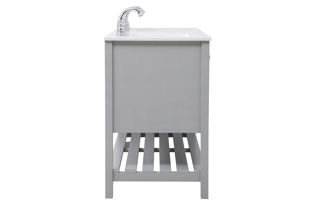 Elegant Lighting VF16460DGR Single Bathroom Vanity, Gray