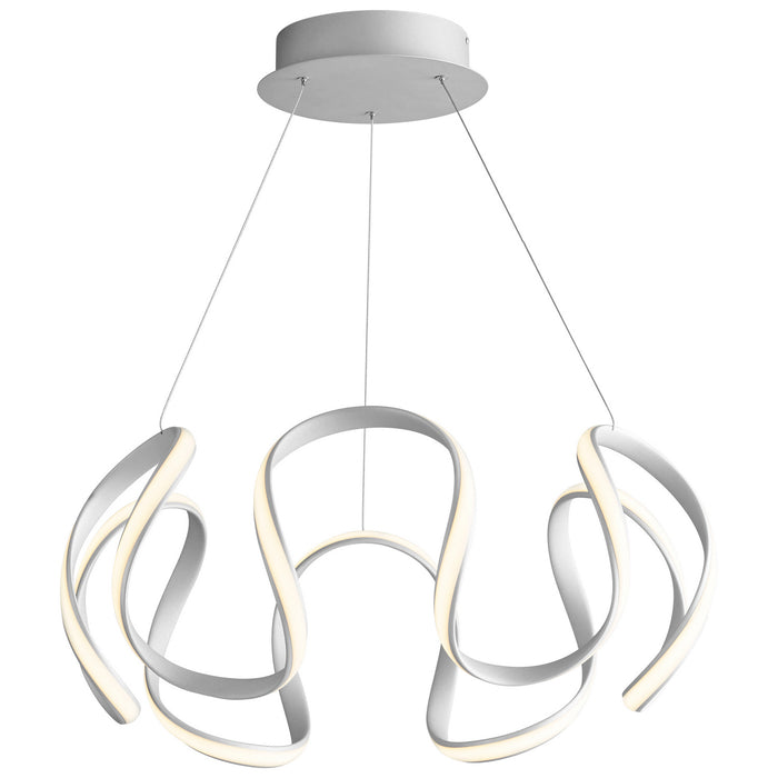 Oxygen 3-61-30 LED Ceiling Mount, Silver Graphite
