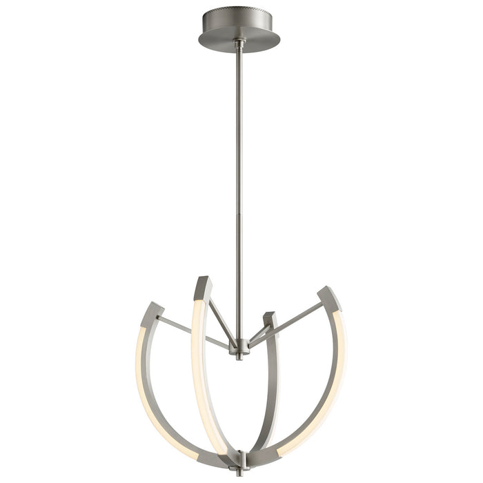 Oxygen 3-6140-24 LED Ceiling Mount, Satin Nickel