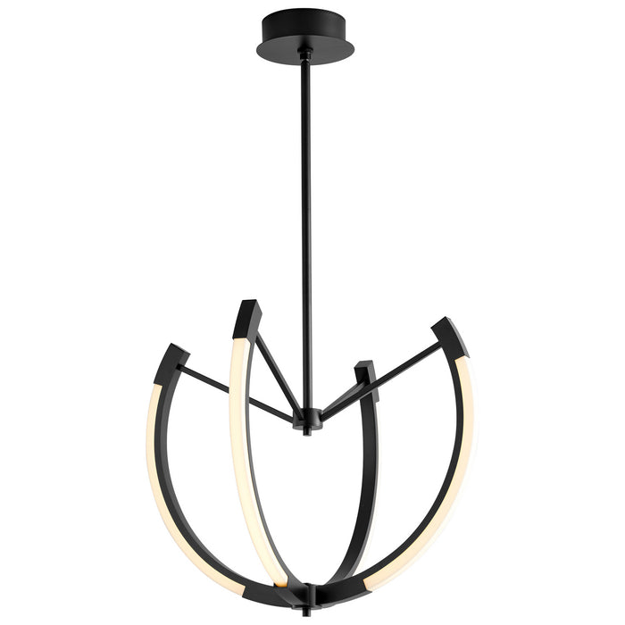 Oxygen 3-6141-15 LED Ceiling Mount, Black