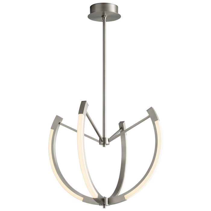 Oxygen 3-6141-24 LED Ceiling Mount, Satin Nickel