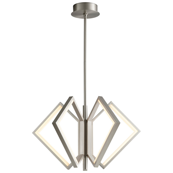 Oxygen 3-6143-24 LED Ceiling Mount, Satin Nickel
