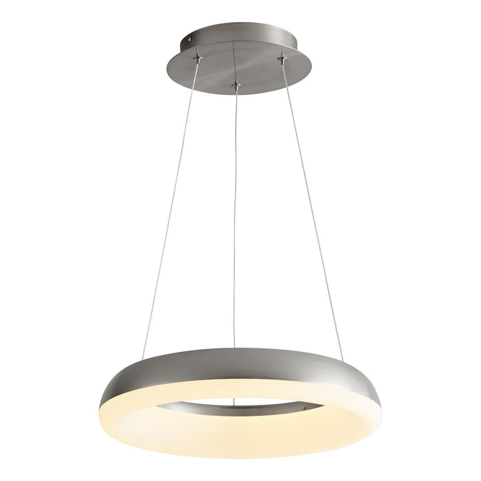 Oxygen 3-62-24 LED Pendant, Satin Nickel