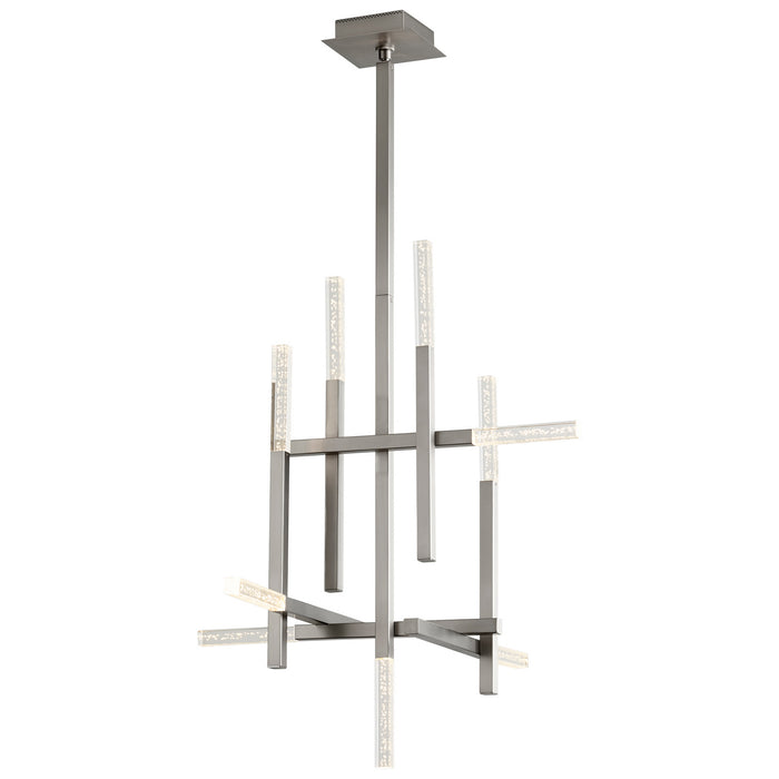 Oxygen 3-636-24 LED Ceiling Mount, Satin Nickel